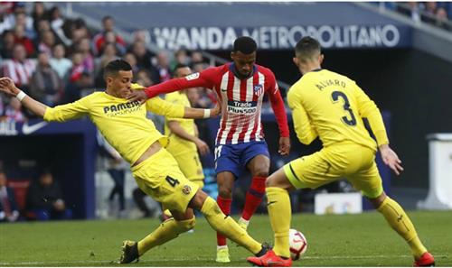 Villarreal đấu với Atletico Madrid