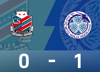 Tường thuật trận đấu Japan League B: Shunsuke Saito thắng, Consadole Sapporo 0-1 Mito Hollyhock