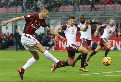 AC Milan đấu với Torino