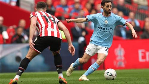 Manchester City đấu với Sheffield United